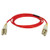 Tripp-Lite N320-05M-RD Duplex Multimode 62.5/125 Fiber Optic Patch Cable(Red) LC/LC - 5M (16')