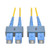 Tripp-Lite N356-01M Tripp Lite 1M Duplex Singlemode Fiber 8.3/125 Patch Cable SC/SC 3Ft