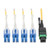 Tripp-Lite N390-02M-8LC-AP MTP/MPO (APC) to 8xLC SMF Fiber Breakout Cable QSFP+ 40/100Gb 2M