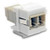 Tripp-Lite N455-000-WH-KJ Duplex Multimode Fiber Coupler Keystone Jack LC LC White
