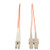 Tripp-Lite N516-02M 2M Duplex Multimode Fiber 50/125 Patch Cable LC/SC 6Ft