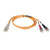 Tripp-Lite N518-02M 2M Duplex Multimode Fiber 50/125 Patch Cable LC/ST 6Ft