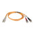 Tripp-Lite N518-20M Duplex Multimode 50/125 Fiber Patch Cbl LC/ST - 20M (65Ft)