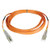 Tripp-Lite N520-30M-P 30M Duplex Multimode Fiber 50/125 Plenum Patch Cable LC/LC 100Ft