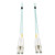 Tripp-Lite N820-02M 2M 10Gb MMF Fiber 50/125 OM3 LSZH Patch Cable LC/LC Aqua 6Ft