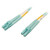 Tripp-Lite N820-15M-OM4 10Gb/100Gb Duplex Multimode LC/LC OM4 Aqua Fiber Patch Cable 15M