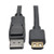 Tripp-Lite P582-003-HD-V2A DisplayPort to HDMI Adapter Cable Active DP 1.2a to HDMI 4K 3Ft