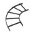 Tripp-Lite SRL90BEND12 Rack Cable Ladder Runway E-Bend