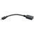 Tripp-Lite U052-06N 6" Micro USB to OTG Host Adapter Cable