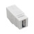 Tripp-Lite U060-000-KP-WH USB 2.0 Panel Mount Coupler Keystone Jack