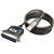 Tripp-Lite U206-006-R 6Ft USB/IEEE 1284 Parallel Printer Gold Adapter Cable