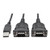 Tripp-Lite U209-006-2 6Ft 2-Port USB to DB9/ RS 232 Serial Adapter