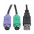 Tripp-Lite U219-000-R USB to PS/2 Adapter