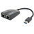 Tripp-Lite U336-002-GB USB 3.0 to Dual Port Gigabit Ethernet Adapter