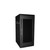 Quest FE4119-28-02 4Ft Floor Enclosure, Acrylic Door, 23"W X 31"D, 28U, Black