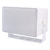 Speco DMS3TSW Weather Resistant 3 Way White Speakers w/ Transformer