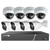 Speco ZIPL8BD2 8 Channel Zip Kit with 4 Bullets, 4 Domes, 2T HD