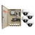 Speco ZIPTW4D1 4CH HD-TVI WALL MT DVR, 1080p, 60fps, 1TB w/ 4 Outdoor IR Dome Cameras 2.8mm lens, White