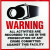 LTS LTSIGNOD 10.5" x 10.5" Outdoor Warning Sign