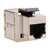 Platinum Tools 769-1 Cat6 Shielded Keystone Coupler, F to F
