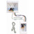 Quest TWO-CK PowerBridge In-Wall 2-Outlet White Power Kit
