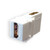 Quest HDI-9528 HDMI A (F-F) 90-Degree Keystone Coupler