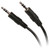 Quest VCA-7112 12Ft 3.5 Stereo (M-M) Black Cable