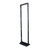 Quest FR1907-45-02S 7Ft 2-Post 19" 45U Black Open Frame Steel Floor Rack