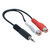 Quest VCA-7010 6 Dual RCA (F) to 3.5 Stereo (M) Adapter Cable