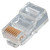 Quest NMP-8215 Cat5E RJ45 8P8C Round Stranded Modular Plugs, 100 Pack