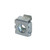 Quest SCN-1224 Cage Nut For #12-24 Screw, 50/Bag, Silver