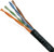 Vertical Cable 151-102/BL Category-5E, 24AWG, UTP, 8C Solid Bare Copper, 350MHz, Riser Rated, PVC Jacket, Black, 1000ft. Pull Box