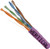 Vertical Cable 151-102/BL Category-5E, 24AWG, UTP, 8C Solid Bare Copper, 350MHz, Riser Rated, PVC Jacket, Purple, 1000ft. Pull Box