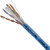 Vertical Cable 161-102/BL Category-6, 23AWG, UTP, 8C Solid Bare Copper, 550MHz, Riser Rated, PVC Jacket 1000ft. Blue