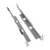 Tripp-Lite 4POSTRAILKITWM 4-Post 1U Universal Adjustable Rack-Mount Shelf Kit for Wall-Mount Racks