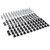 Tripp-Lite SRCAGENUTS1224 SmartRack Square Hole Hardware Kit with 50 pcs 12-24 screws and washers