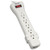 Tripp-Lite SUPER6TEL12 Protect It! 7-Outlet Surge Protector, 12-ft. Cord, 1080 Joules, Fax/Modem Protection, RJ11
