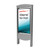 Peerless KOP2549-S-XHB 49" Xtreme High Bright Outdoor Display Kiosk - Silver