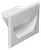 DataComm 45-0003-WH 3-Gang, White, Recessed Low Voltage Cable Plate