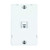 DataComm 22-0115 Color-Rite Quick Mount Plate, Lite Almond, UL