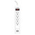 Metra AV AS-HP-204U White 4-Outlet Surge Protector