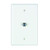 DataComm 32-2024-WH 2.4 GHz Coax Wall Plate, White