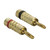 Metra AV CS-BAN1 Entry Level Banana Plugs, Pair