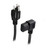 Metra AV CS-P18SRA-1 1M Straight to Right Angle IEC Power Cord