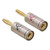 Metra AV WBAN Male 5 Red & 5 Large Banana Plugs