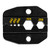 Pro'sKit 1PK-3003D32 Lunar Series Die Set HDTV True 75 Ohm BNC/TNC/CATV F-Type RG59/RG6/Belden 8281/1694A/1505A  Hex sizes .042 Sq./.052/.068/.255/.324