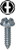 L.H. Dottie 10HX #10 Assorted Hex Head Slotted Sheet Metal Screw Kit
