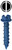 L.H. Dottie 14H134 1/4'' x 1-3/4'' Slotted Hex Washer Head Concrete Screw Anchor