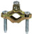 L.H. Dottie 20B 1/2''-1'' Pressure Cast Brass Plated Bare Ground Clamp