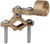 L.H. Dottie 29H 1/2''-1'' Bronze Ground Clamp w/ 1/2'' Hub